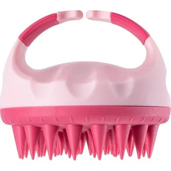 Masážní přístroj Luxusní masážní kartáč na vlasy - Dvojitá růžová