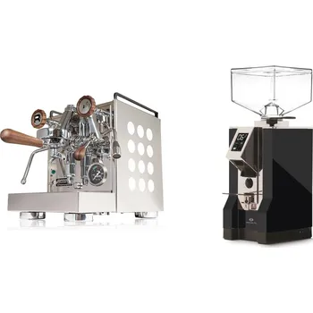 Kávovar Rocket Espresso Appartamento, white, walnut + Eureka Mignon…