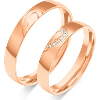 Prsten SOFIA zlatý dámský snubní prsten ZSO-415WRG