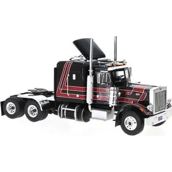 autíčko IXO Models TAHAČ NÁVĚSŮ PETERBILT 359 1973 BLACK / RED 158