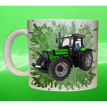 hrnek s traktorem Deutz Fahr III