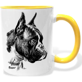 Hrnek - Boxer Barva: Žlutá