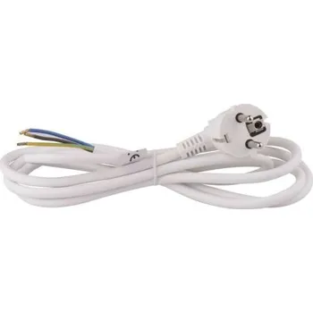 Napájecí kabel EMOS šňůra 2m flexo, PVC, bílá