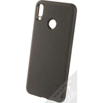 Pouzdro na mobilní telefon 1Mcz Ribbed TPU ochranný kryt pro Honor 8X černá (black)