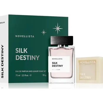 Dámský parfém Novellista Novellista Silk Destiny SET: Parfumovaná voda 75ml + Tuhé mýdlo 90g Pre ženy Parfumovaná voda
