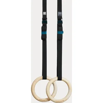 CORENGTH Dřevěné kruhy na kruhový trénink ČERNÁ