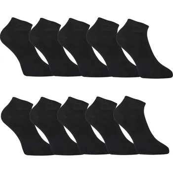 Pánské ponožky 10PACK ponožky Styx nízké bambusové černé (10HBN960) S Možnost vrácení zboží ZDARMA do 120 dnů!