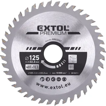 Pilový kotouč Extol Premium pilový kotouč s SK plátky