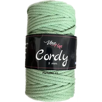 Cordy 5 mm světle zelená