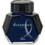 Lahvičkový inkoust WATERMAN 50 ml, modročerný