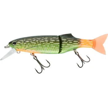 Umělá nástraha DECATHLON Nástraha na rybolov na nástrahu Biwaa Ndenger 110SP Fire Pike