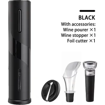 Praktický elektrický otvírák na víno Balení: se zátkou (with cutter stopper)