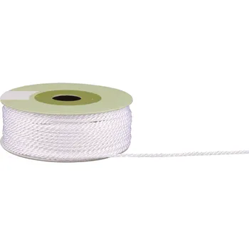 Stuha Provázek polyesterový 2mm x 9,1m vzor 2040 700-BÍLÁ