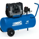 Abac OS20P-1,5-50CM Super Silent příkon 1,5 kW, sací výkon 230 l/min, tlak 9 bar, vzdušník 50 l, napětí 230/50 V/Hz