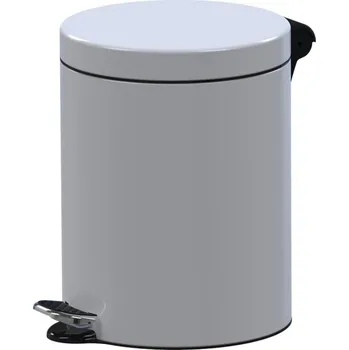 Odpadkový koš ENPRAG Odpadkový nášlapný koš Freedom Fresh 5l, šedá