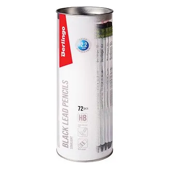 Grafitová tužka Berlingo, grafitová tužka Starlight, color, 72ks, bez pryže