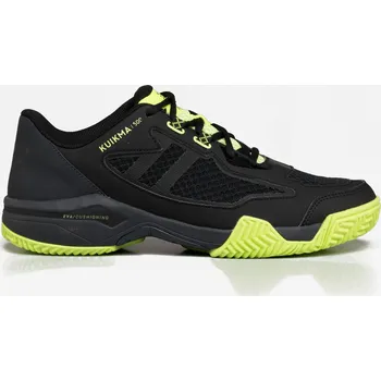 Pánská tenisová obuv KUIKMA Pánské boty na padel 500 42 ZELENÁ|ČERNÁ|ŽLUTÁ