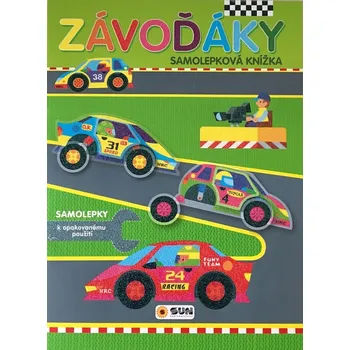 Závoďáky Samolepková knížka