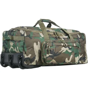 101INC taška COMMANDO na kolečkách WOODLAND