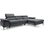 Rohová sedací souprava Blues M šedá pravá