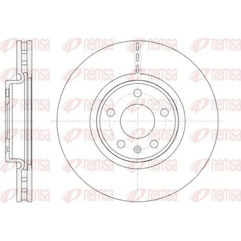 Brzdový kotouč Brzdový kotouč REMSA 61543.10