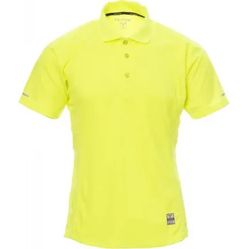 pracovní tričko Pánská polokošile Payper TRAINING Barva: Žlutá Fluo, Velikost: 2XL