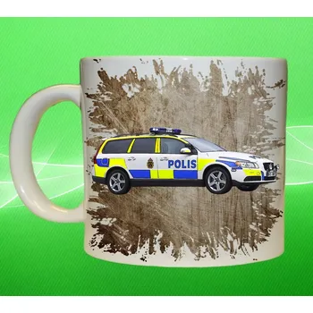 hrnek POLICIE Švédsko II 150ml