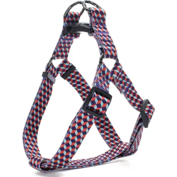 Postroj pro psa Vsepropejska Duarto modrý postroj pro psa Barva: Modrá, Obvod hrudníku: 39 - 55 cm