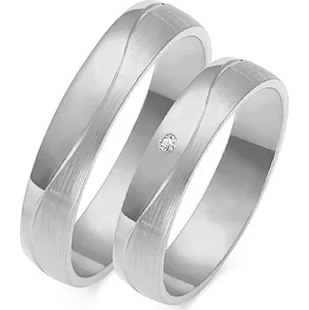 Prsten SOFIA zlatý dámský snubní prsten ZSO-81WWG