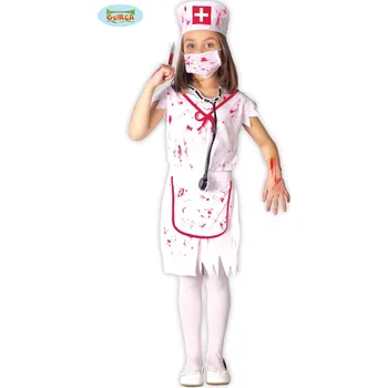 Karnevalový kostým Guirca Fiestas Španělsko Zombie sestřička varianta: 7 až 9 let