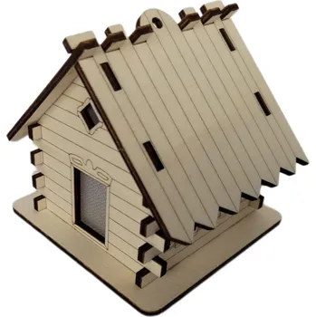 Vánoce IDARY Chaloupka s LED světlem