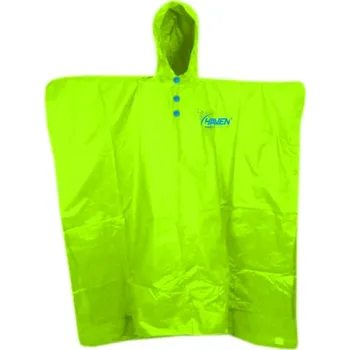 Cyklistická pláštěnka Pláštěnka HAVEN RAINCOAT PONCHO reflex green