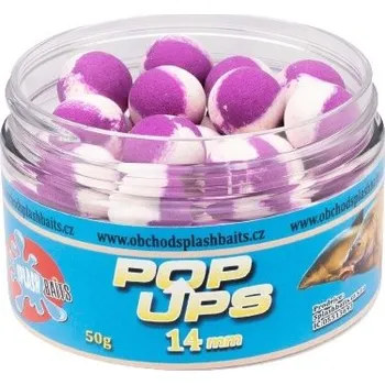 Boilies Splashbaits Pop Up Moruše/Ráček 14 mm 50 g