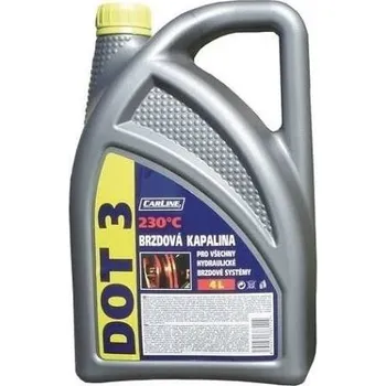 Brzdová kapalina Carline DOT 3 - 4 L brzdová kapalina do 205°C