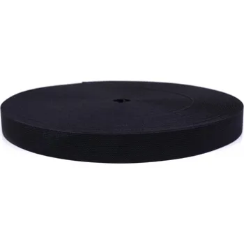 Textilie Pruženka pevná šíře 1,5cm černá (25m/ks)