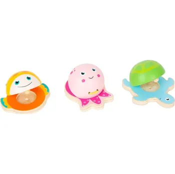 Hudební nástroj pro děti Small foot Kastaněty mořští živočichové 1 ks