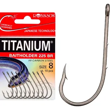 Rybářský háček Háčky Robinson Baitholder 225 BR - 10ks