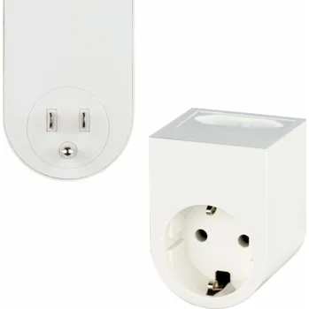 Elektrická zásuvka REV Travel Plug Traveler USA white
