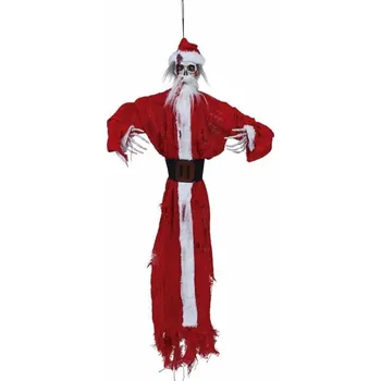 Guirca Visíci dekorace - zombie Santa 90 cm