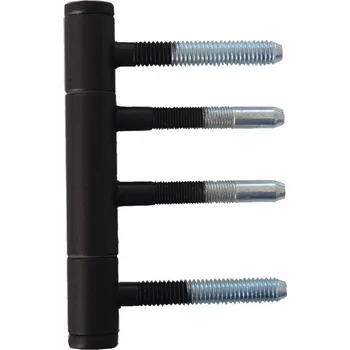 pant Dveřní pant 3-dílny pro dřevěné obložky 6845, černý