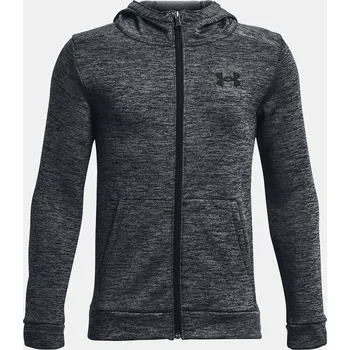 Pánská mikina Under Armour Mikina UA Armour Fleece FZ-GRY - Kluci Under Armour černá 2450827
