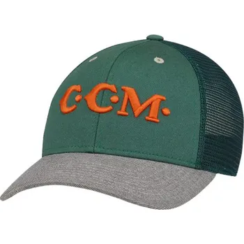 Kšiltovka CCM Kšiltovka CCM Vintage Mesh Back Trucker, Barva GRN 502405