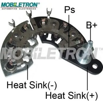 Autoelektrika Usměrňovač, generátor, , MOBILETRON, RD-38
