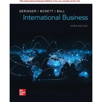 Cizojazyčná kniha International Business ISE - Geringer, Michael a McNett, Jeanne