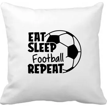 Dekorativní polštářek Fenomeno Polštářek - Eat sleep football