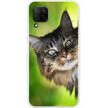 Pouzdro na mobilní telefon Gelový kryt mmCase na mobil Huawei P40 Lite - kočka 3