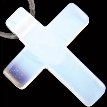 Přívěsek Milujeme Kameny Opalit - přívěsek křížek OPK2 357875