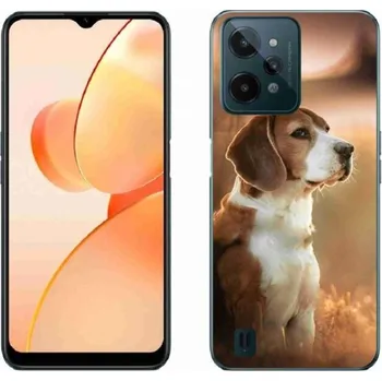 Náhradní kryt pro mobilní telefon Gelový kryt mmCase na mobil Realme C31 - bígl