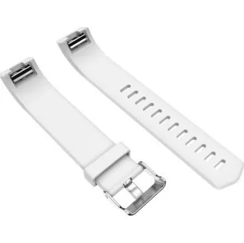 Ostatní příslušenství k chytrým hodinkám Soft gelový řemínek velikosti L pro Fitbit Charge 2 - bílý