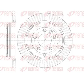 Brzdový kotouč Brzdový kotouč REMSA 6995.10